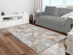 Tapis moderne imprimé GEOM - Salon et séjour - Ameublement d'intérieur — vue alternative