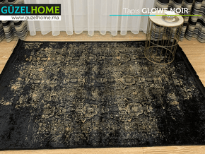 Tapis moderne imprimé GLOWE - Extérieur et intérieur - Salon et séjour - Meubles de décoration chez GÜZELHOME Maroc
