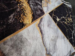 Tapis moderne imprimé GOLD - Salon et séjour - Ameublement d'intérieur — vue alternative