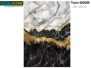 Tapis moderne imprimé GOOD - Salon et séjour - Ameublement d'intérieur - Meubles de décoration chez GÜZELHOME Maroc