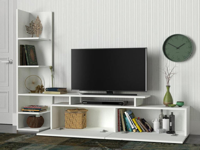 Meuble TV HOME - Blanc