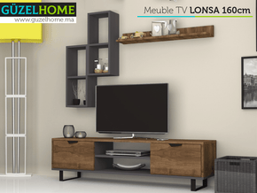 LONSA 160cm - Meuble TV - Meubles de décoration chez GÜZELHOME Maroc