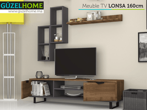 LONSA 160cm - Meuble TV — vue alternative