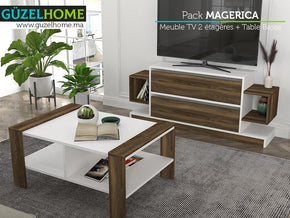 MAGERICA - Meuble TV et Table Basse - Salon et séjour - Meubles de décoration chez GÜZELHOME Maroc