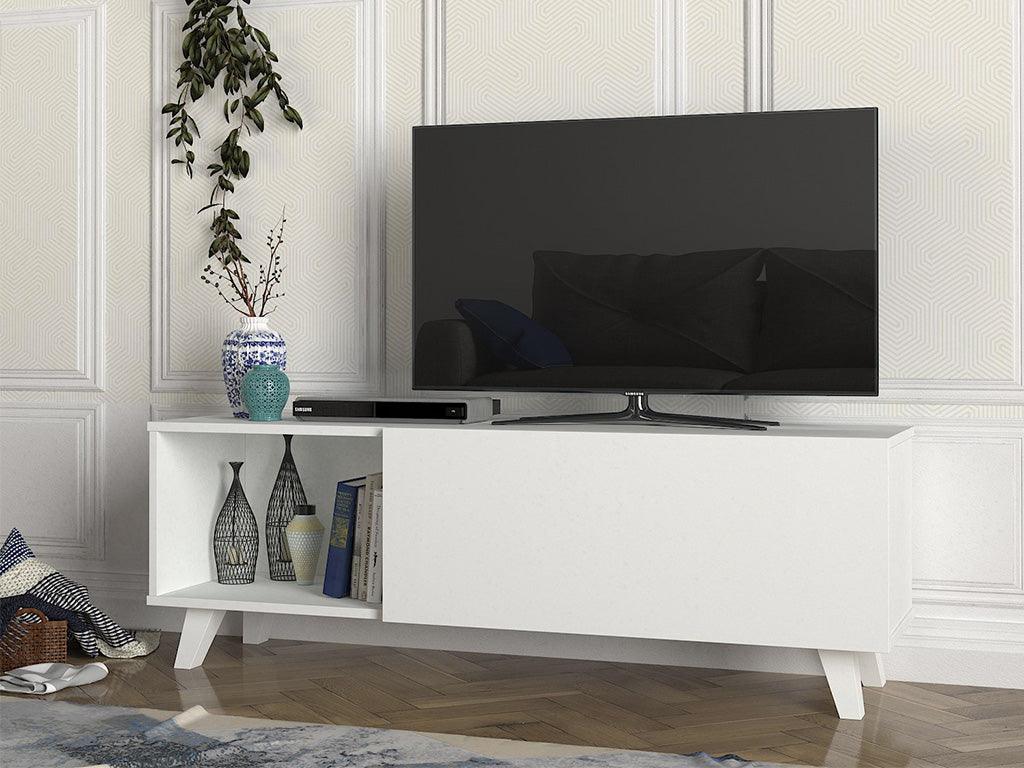 Table TV MART 140 cm - Blanc