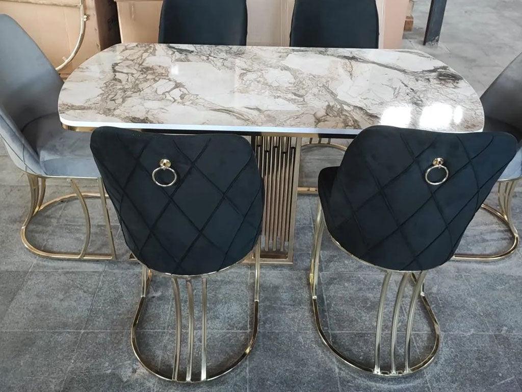 Salle à Manger complète MERKA à 6 Chaises