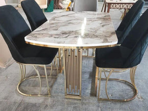 Salle à Manger complète MERKA à 6 Chaises — vue alternative