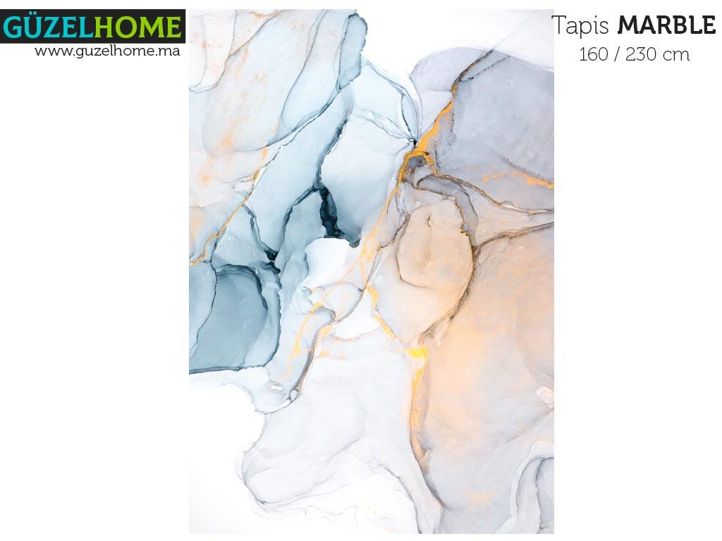 Tapis moderne imprimé MARBLE - Salon et séjour - Ameublement d'intérieur