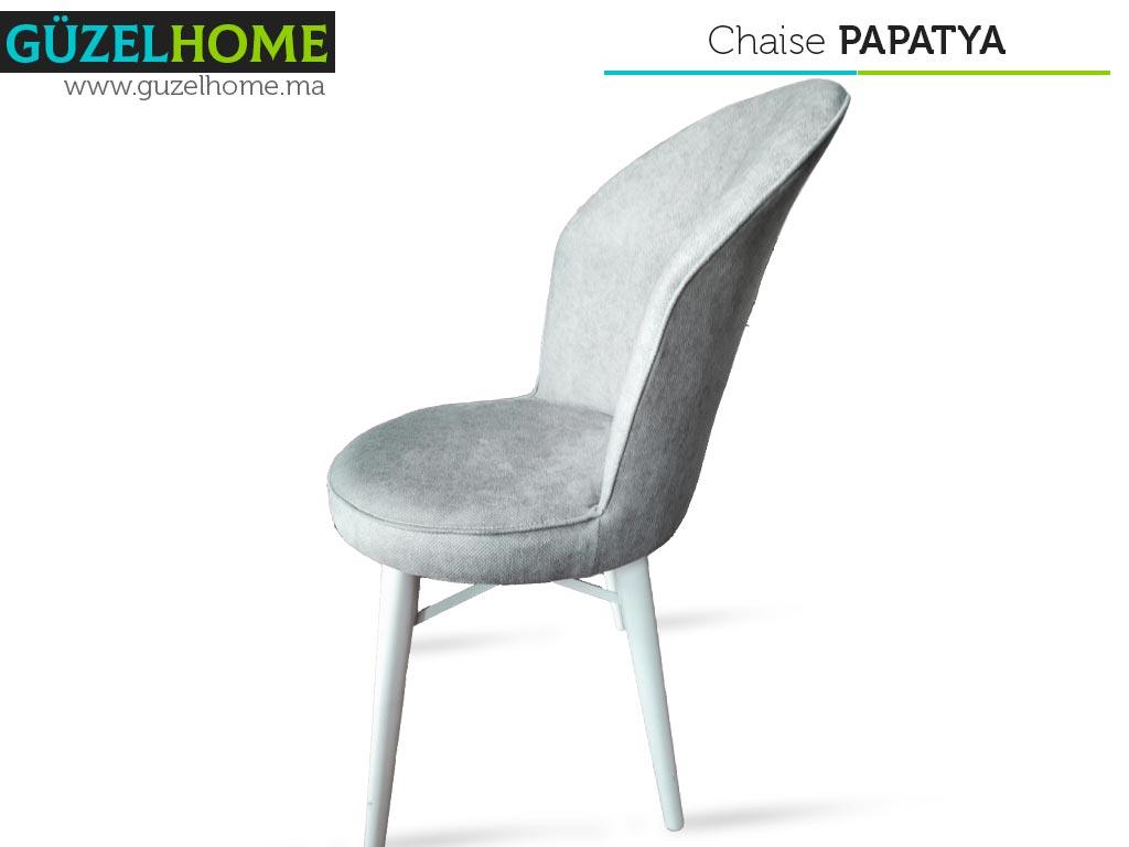 Chaise Moderne PAPATYA - Greige - Salle à manger