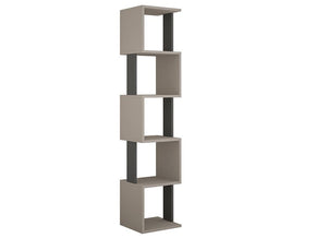 Étagères de rangement PIRI 161 cm - Mocha et Gris Anthracite — vue alternative