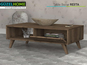 RESTA 120cm - Table Basse - Noyer — vue alternative