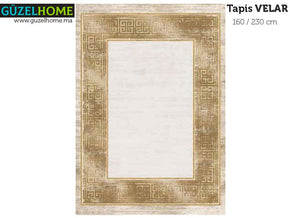 Tapis moderne imprimé VELAR - Salon et séjour - Ameublement d'intérieur - Meubles de décoration chez GÜZELHOME Maroc